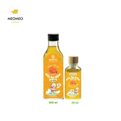 Dầu Ăn Dặm Cho Bé Anpaso chai 50ml/100ml - Dầu Thực Vật Bổ Sung DHA Cho Bé từ 6 tháng