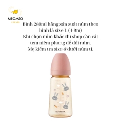 Bình Sữa PPSU Hàn Quốc MOTHER-K 180ml & 280ml