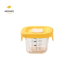 Hộp Trữ Thức Ăn Dặm Cho Bé, Hộp Trữ Đông Baby Bowl Chất Liệu Thủy Tinh Cao Cấp 180ml