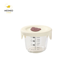 Hộp Trữ Thức Ăn Dặm Cho Bé, Hộp Trữ Đông Baby Bowl Chất Liệu Thủy Tinh Cao Cấp 180ml
