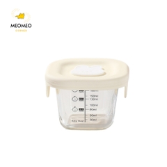 Hộp Trữ Thức Ăn Dặm Cho Bé, Hộp Trữ Đông Baby Bowl Chất Liệu Thủy Tinh Cao Cấp 180ml