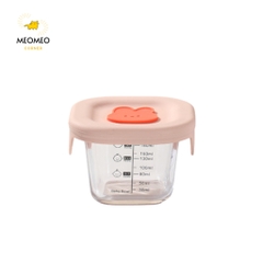 Hộp Trữ Thức Ăn Dặm Cho Bé, Hộp Trữ Đông Baby Bowl Chất Liệu Thủy Tinh Cao Cấp 180ml