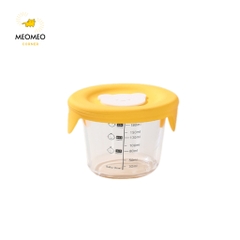 Hộp Trữ Thức Ăn Dặm Cho Bé, Hộp Trữ Đông Baby Bowl Chất Liệu Thủy Tinh Cao Cấp 180ml