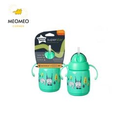 Bình Tập Uống Nước Chống Tràn Tommee Tippee SuperStar 300ml