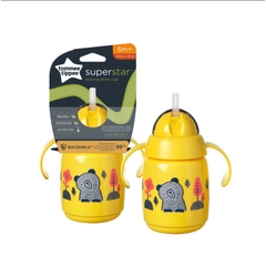 Bình Tập Uống Nước Chống Tràn Tommee Tippee SuperStar 300ml