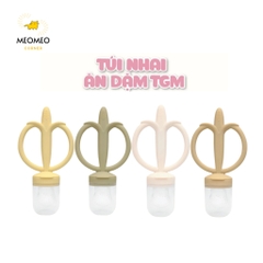 Túi Nhai Ăn Dặm TGM Hàn Quốc Gặm Nướu Silicone Chống Hóc Cho Bé