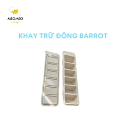 Khay Trữ Đông Barrot Silicone Bảo Quản Đồ Ăn Dặm Cho Bé Chịu Nhiệt