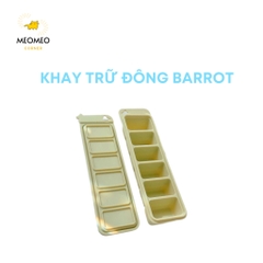 Khay Trữ Đông Barrot Silicone Bảo Quản Đồ Ăn Dặm Cho Bé Chịu Nhiệt