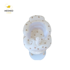 Ghế Hơi Tập Ngồi Bar-Rot Cho Bé Hàn Quốc Ghế Tập Ăn Dặm Bơm Hơi Tự Động Chống Ngã