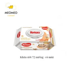 Khăn ướt Huggies Chiết Xuất Ca Cao và Bơ hạt mỡ (72 miếng/gói)