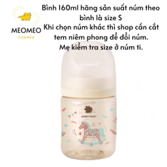 [FULLBOX] Bình sữa PPSU Greenfinger Bebegrow Green Finger 160ml / 280ml