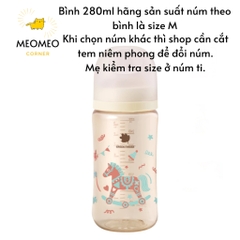 [FULLBOX] Bình sữa PPSU Greenfinger Bebegrow Green Finger 160ml / 280ml