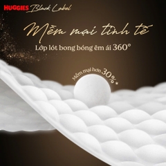 Tã Bỉm Huggies Black Label Siêu Thấm Hút Mỏng Nhẹ M L XL XXL