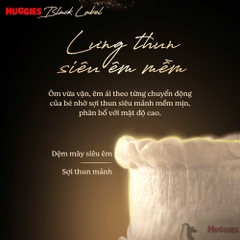 Tã Bỉm Huggies Black Label Siêu Thấm Hút Mỏng Nhẹ M L XL XXL