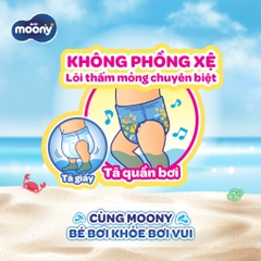 Tã/Bỉm Quần Đi Bơi Moony bé trai/bé gái size L3/XL3 -(mẫu ngẫu nhiên)