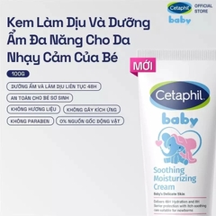 Kem làm dịu và dưỡng ẩm cho bé Cetaphil Baby Soothing & Moisturising Cream