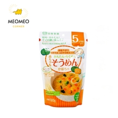 Mì Udon Tanabiki Rau Củ Tách Muối Nhật Bản Cho Bé Ăn Dặm 5m+