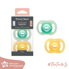 Ty Ngậm Silicon Siêu Nhẹ Cho Bé Tommee Tippee Ultra Light