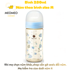 [FULLBOX] Bình sữa PPSU Greenfinger Bebegrow Green Finger 160ml / 280ml