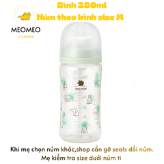 [FULLBOX] Bình sữa PA Greenfinger Bebegrow Green Finger Pure Baby 160ml / 280ml