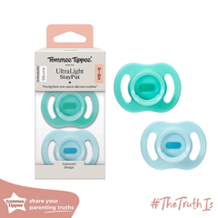 Ty Ngậm Silicon Siêu Nhẹ Cho Bé Tommee Tippee Ultra Light