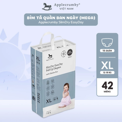 Tã bỉm ngày Applecrumby Slimdry Easyday Mega Pull Ups S M L XL XXL