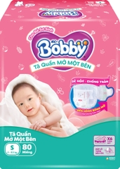 [Miếng lẻ] Tã / bỉm quần Mở Một Bên Bobby NB & S