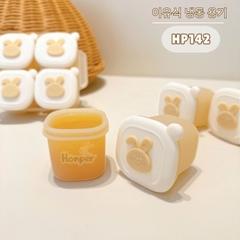 Set 4 hộp trữ đông silicone Honper 50ml