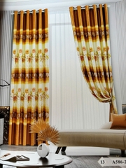 Rèm Vải Hoa Văn Chống Nắng