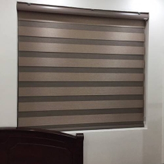 Rèm Cầu Vồng Màu Nâu