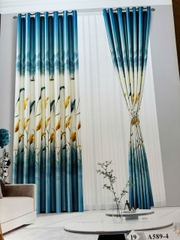 Rèm Vải Gấm Hoa Văn