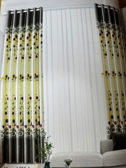 Rèm Vải Gấm Hoa Văn