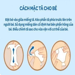 Bỉm - Tã dán Huggies Size S80 miếng