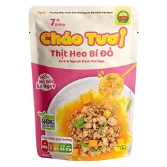 Cháo tươi thịt heo bí đỏ Cây Thị