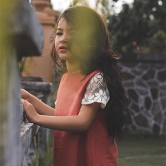 Đầm cho bé gái Armeria Linen Baby Dress