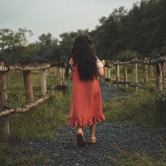 Đầm cho bé gái Armeria Linen Baby Dress