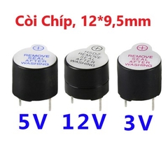 Còi Buzzer chủ động 3V / 5V / 12V