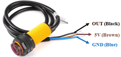 Cảm biến vật cản hồng ngoại E18-D80NK