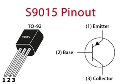Transistor PNP S9015 TO-92