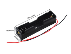Hộp đế pin 18650 loại 1 cell