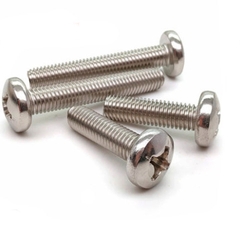 Ốc vít M2 inox 304 - đầu tròn chữ thập