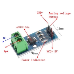 Cảm Biến Dòng Điện ACS712 5A / 20A / 30A  (Hall Effect Current Sensor)