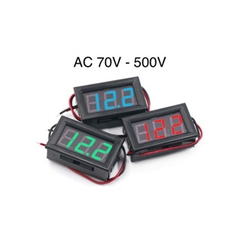 Đồng hồ đo điện áp AC 70-500V Màu Xanh Lá/ Xanh Dương