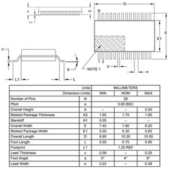 PIC16F723 28 Vi điều khiển vi xử lý microchip