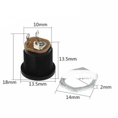 Jack nguồn DC022 có ốc vặn