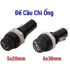 Đế cầu chì ống FUSE 5x20mm và 6x30mm