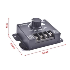DIMMER ĐIỀU CHỈNH CHIẾT ÁP ĐỘ SÁNG CHO ĐÈN 12V _ 24V