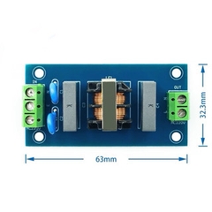 Mạch lọc nhiễu điện từ 220VAC 3A EMI