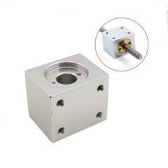 Gối đỡ Đai ốc Vitme T8 nhôm vuông tạo chuyển động tịnh tiến máy in 3D , máy CNC