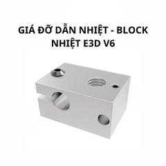 Block nhiệt E3D V6 chịu nhiệt cao dành cho máy in 3D | giá đỡ dẫn nhiệt